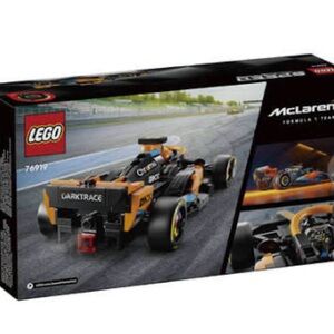 LEGO McLaren Racing Car Model - Black, Orange, Blue